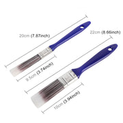 Pennello nylon 2 pezzi per pulizia e pittura 24cm