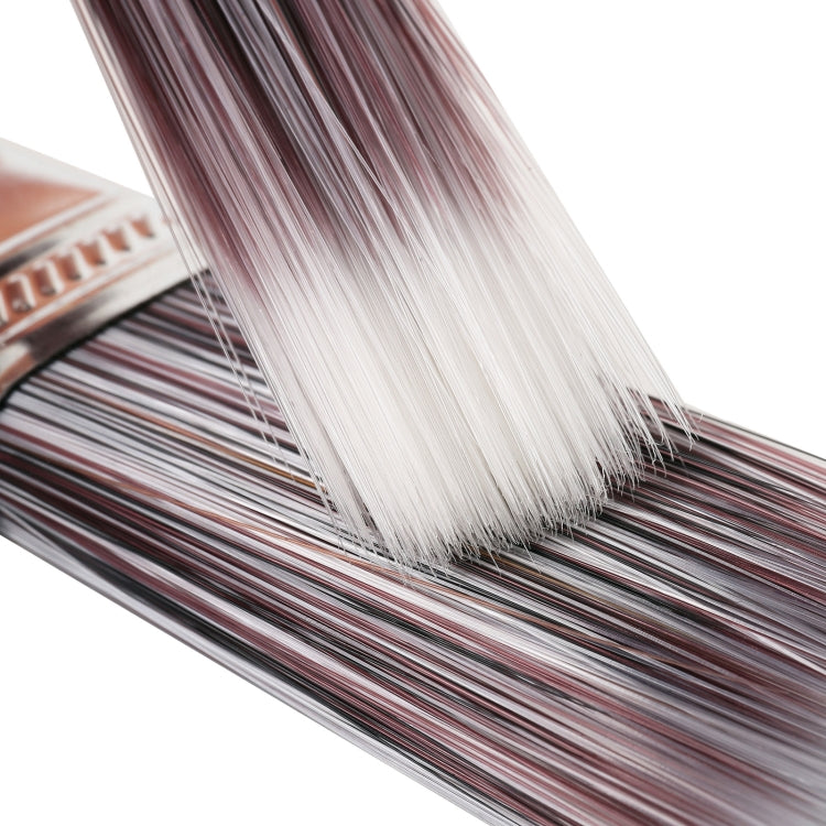 Pennello nylon 2 pezzi per pulizia e pittura 24cm