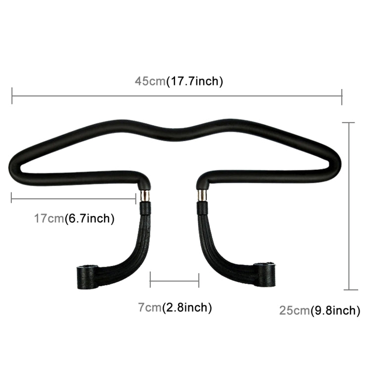 Supporto per appendiabiti per giacca in tessuto, poggiatesta per sedile universale in metallo per auto, Suit Coat Hanger
