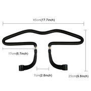 Supporto per appendiabiti per giacca in tessuto, poggiatesta per sedile universale in metallo per auto, Suit Coat Hanger