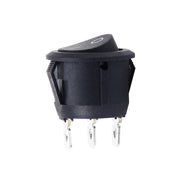 Pulsante ON-OFF con cappuccio rotondo 3 pin universale auto