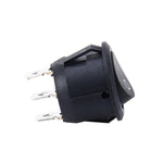 Pulsante ON-OFF con cappuccio rotondo 3 pin universale auto
