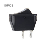 Pulsante OFF-ON per tappo per barca a 2 pin universale per auto da 10 pezzi, 2 Pin Boat Cap
