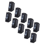 Pulsante OFF-ON per tappo per barca a 2 pin universale per auto da 10 pezzi, 2 Pin Boat Cap