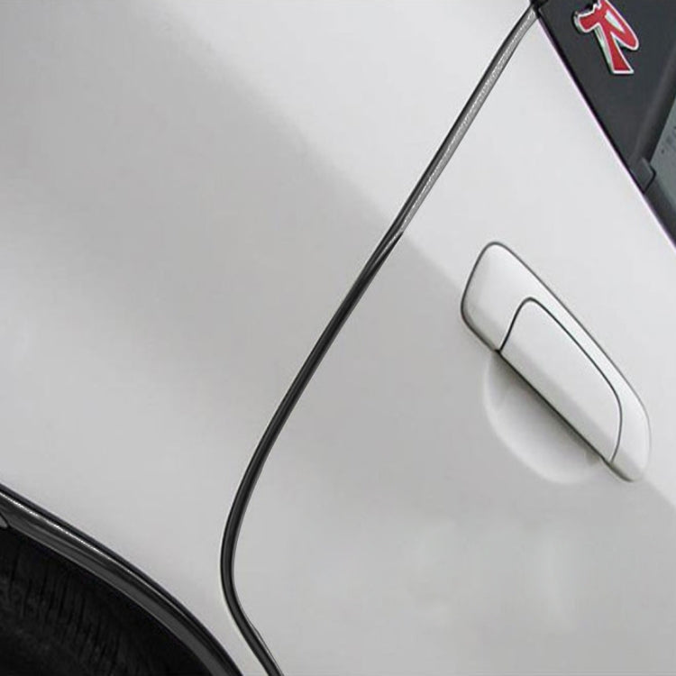 Striscia decorativa auto in PVC cromato 5 metri