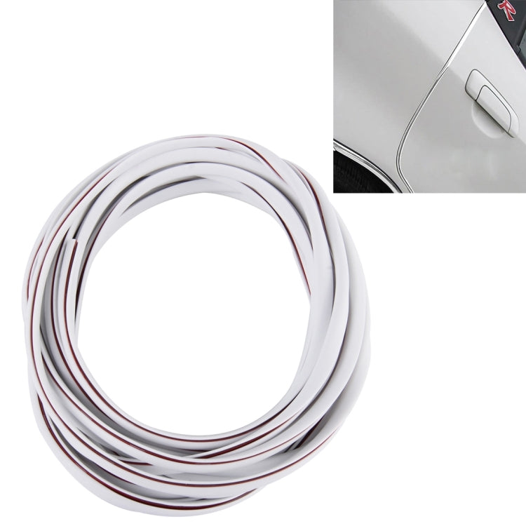 Striscia decorativa auto in PVC cromato 5 metri