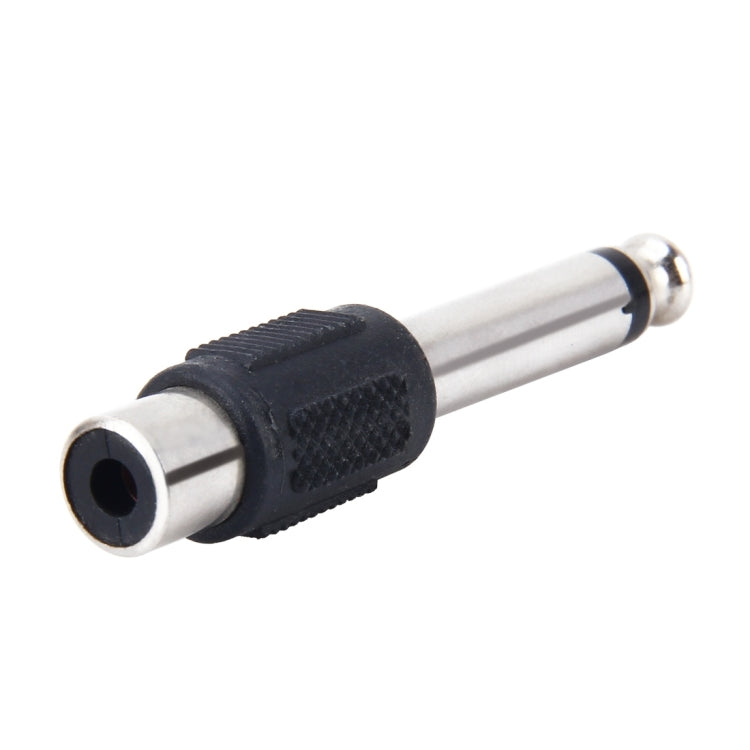 Adattatore audio stereo con spina da 6,35 mm a RCA maschio-femmina, 6.35mm Male to RCA Female