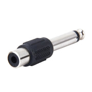 Adattatore audio stereo con spina da 6,35 mm a RCA maschio-femmina, 6.35mm Male to RCA Female