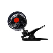 Mini ventola auto 12W 6 pollici clip rotazione 360° DC24V