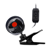 Mini ventola auto 12W 6 pollici clip rotazione 360° DC24V