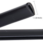 5,6 m Striscia decorativa per auto Striscia decorativa in gomma cromata Guarnizione per porta Guarnizione per finestra, 5.6m Black, 5.6m Red, 5.6m Transparent