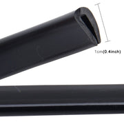 5,6 m Striscia decorativa per auto Striscia decorativa in gomma cromata Guarnizione per porta Guarnizione per finestra, 5.6m Black, 5.6m Red, 5.6m Transparent