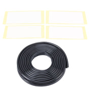 5,6 m Striscia decorativa per auto Striscia decorativa in gomma cromata Guarnizione per porta Guarnizione per finestra, 5.6m Black, 5.6m Red, 5.6m Transparent