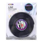 5,6 m Striscia decorativa per auto Striscia decorativa in gomma cromata Guarnizione per porta Guarnizione per finestra, 5.6m Black, 5.6m Red, 5.6m Transparent