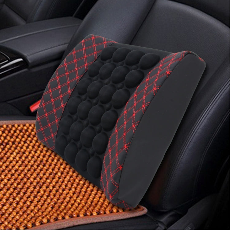 Cuscino lombare ergonomico per sedia e auto 36x34x10 cm