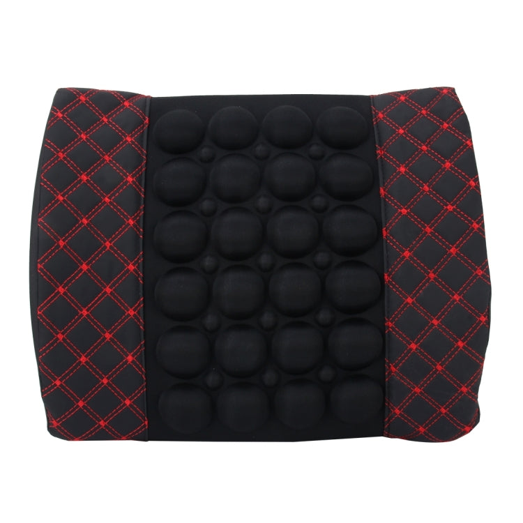 Cuscino lombare ergonomico per sedia e auto 36x34x10 cm