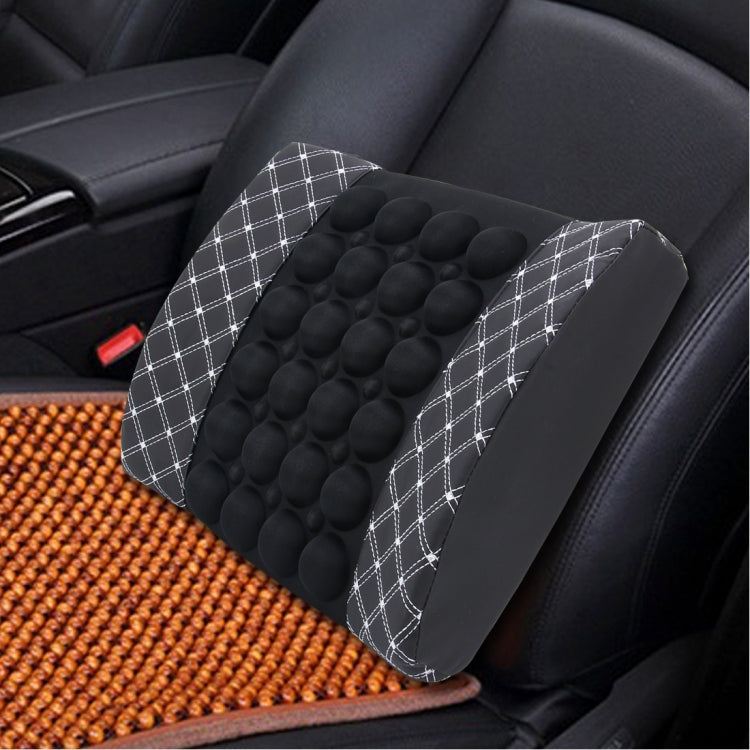 Cuscino lombare ergonomico per sedia e auto 36x34x10 cm
