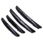 3R 3R-2103 4 pezzi adesivi in gomma per protezioni bordi portiera laterale auto, 3R-2103 Side Door Edge Guards