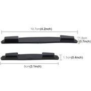 3R 3R-2103 4 pezzi adesivi in gomma per protezioni bordi portiera laterale auto, 3R-2103 Side Door Edge Guards