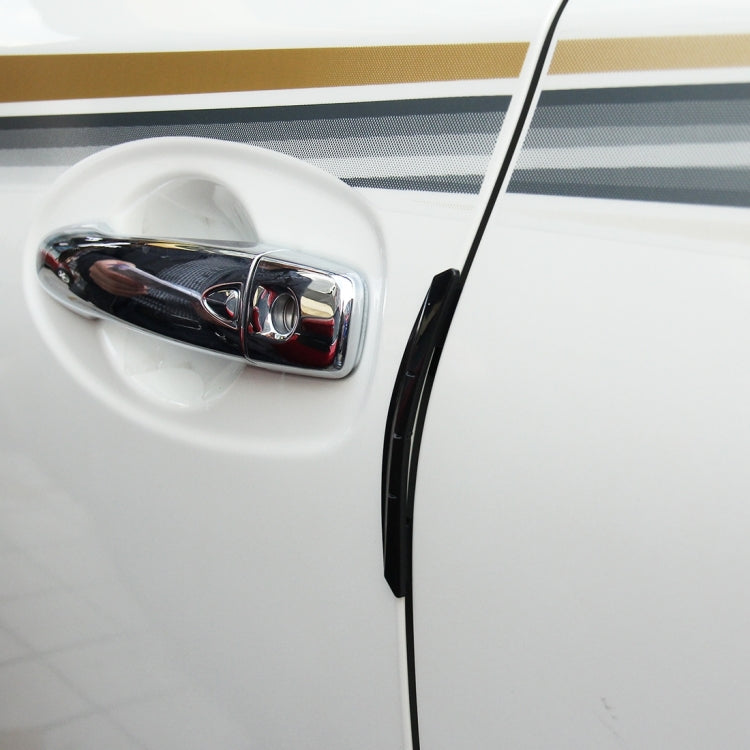 3R 3R-2103 4 pezzi adesivi in gomma per protezioni bordi portiera laterale auto, 3R-2103 Side Door Edge Guards