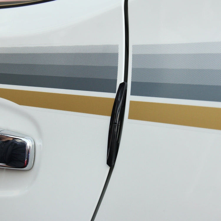 3R 3R-2103 4 pezzi adesivi in gomma per protezioni bordi portiera laterale auto, 3R-2103 Side Door Edge Guards