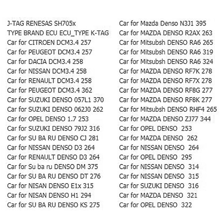 KTAG V7.020 Red PCB Board Strumento di programmazione ECU Token illimitato, spina americana, US Plug