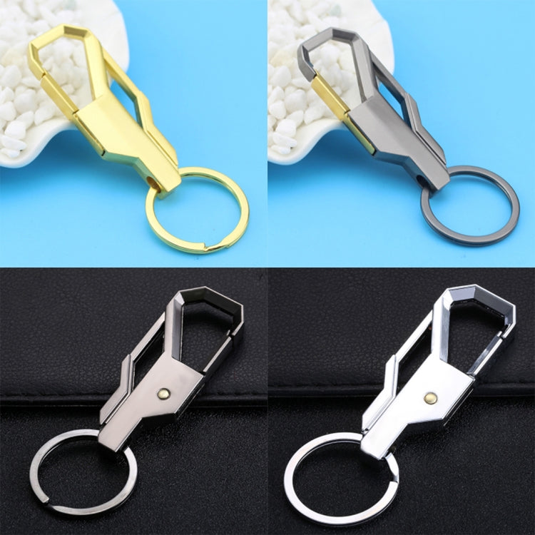 Ciondolo creativo per auto da uomo con portachiavi in metallo da 10 pezzi, consegna colore casuale, Metal Keychain
