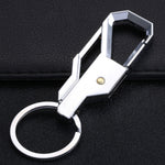 Ciondolo creativo per auto da uomo con portachiavi in metallo da 10 pezzi, consegna colore casuale, Metal Keychain