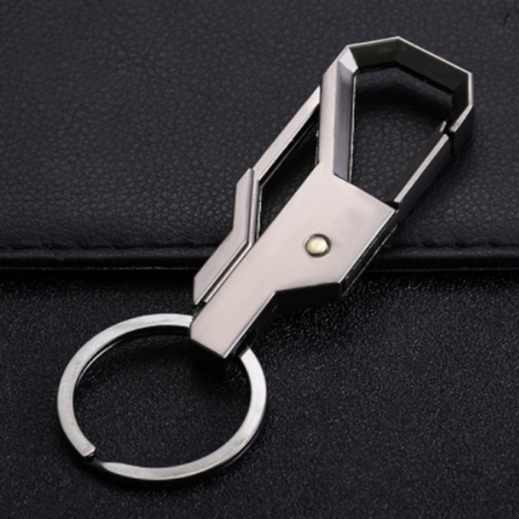 Ciondolo creativo per auto da uomo con portachiavi in metallo da 10 pezzi, consegna colore casuale, Metal Keychain