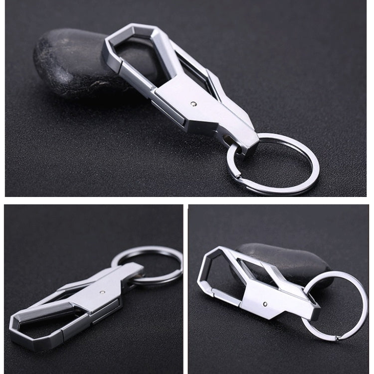 Ciondolo creativo per auto da uomo con portachiavi in metallo da 10 pezzi, consegna colore casuale, Metal Keychain