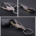 Ciondolo creativo per auto da uomo con portachiavi in metallo da 10 pezzi, consegna colore casuale, Metal Keychain