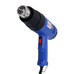 DINGGUAGUA 1800W Industrial Heavy Duty Professionale Temperatura regolabile da 50 gradi Celsius a 650 gradi Celsius Pistola ad aria calda con display della temperatura, Temperature Display 50  to 650 Degrees