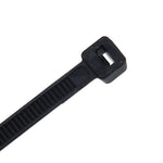 Fascette in nylon 5 mm x 250 mm nere e bianche 500 pezzi