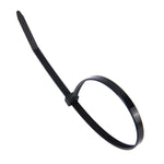 Fascette in nylon 5 mm x 250 mm nere e bianche 500 pezzi