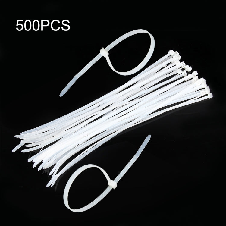 Fascette in nylon 5 mm x 250 mm nere e bianche 500 pezzi