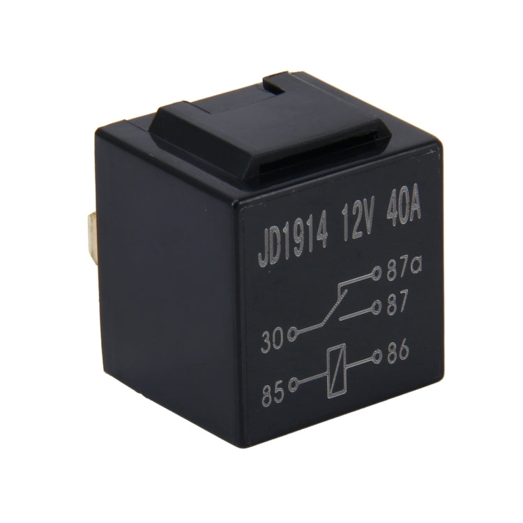 10 pezzi JD-1914 40 AMP 12V Relè per auto impermeabile a cinque spine, 40A