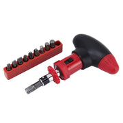 Set attrezzi portatile 24 pezzi con torcia elettrica
