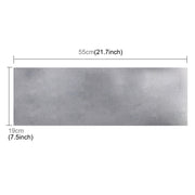 Adesivo per segnale di avvertimento posteriore in alluminio per auto da 55 cm × 19 cm per camion e furgone, 55cm × 19cm