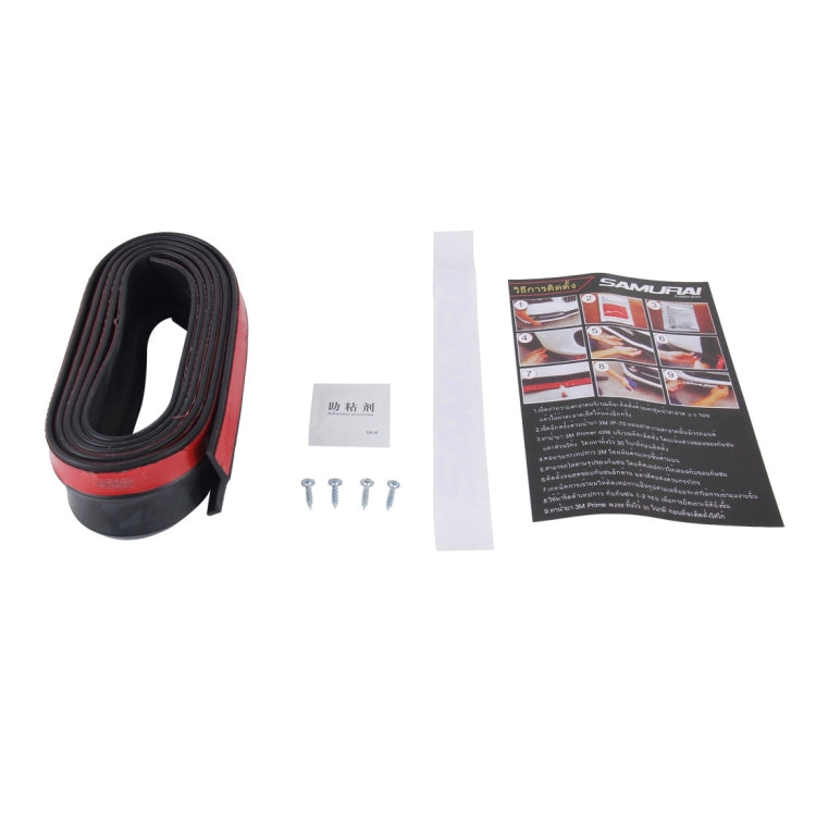Protezione adesiva universale spoiler paraurti auto 2,5 m