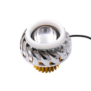 Faro LED moto 30W DC 12-85V con Devil Eye e Whirlwind