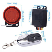 Sistema di allarme di sicurezza unidirezionale intelligente per moto con telecomando/chiave, Unfoldable Key