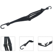 Corda elastica per casco moto con 2 ganci 60 cm