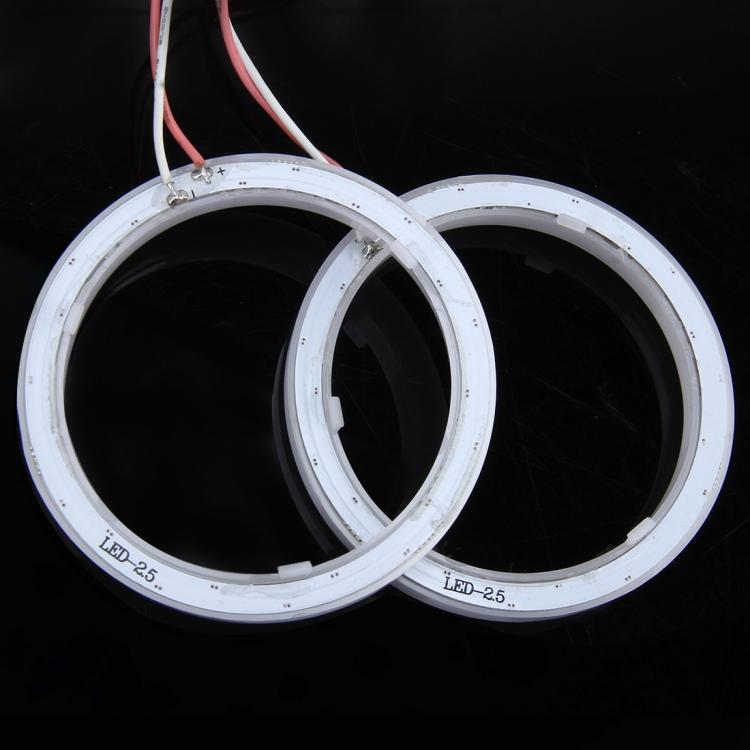 Luci occhi angelici auto 2,5 pollici DC 12V set 2 pezzi