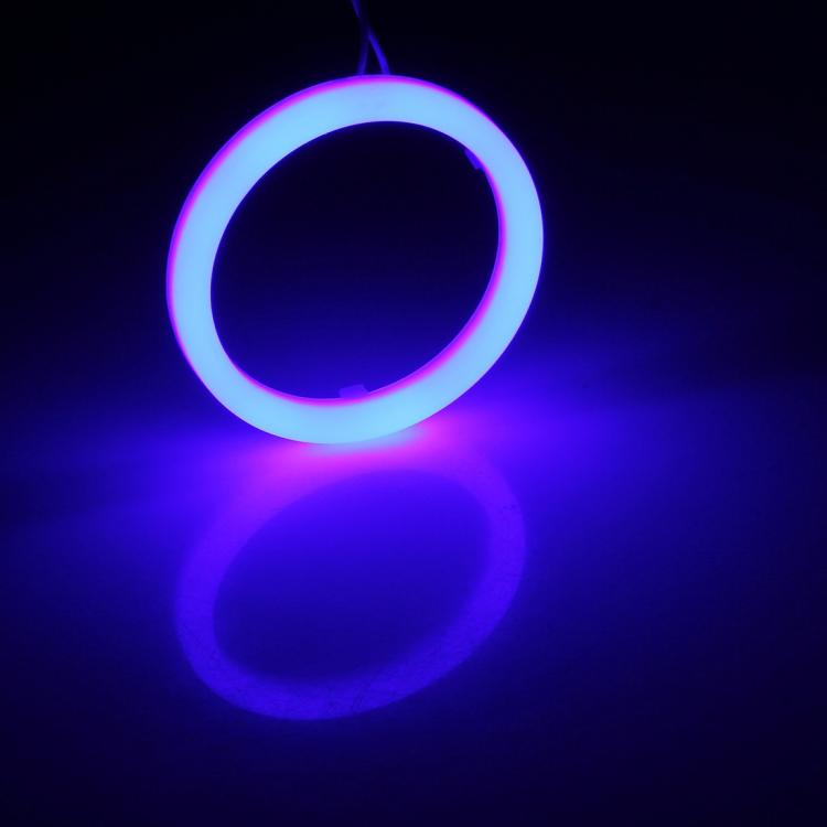 Luci occhi angelici auto 2,5 pollici DC 12V set 2 pezzi