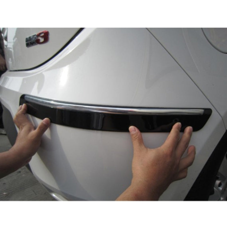 Striscia adesiva protezione paraurti auto in gomma 4 pezzi
