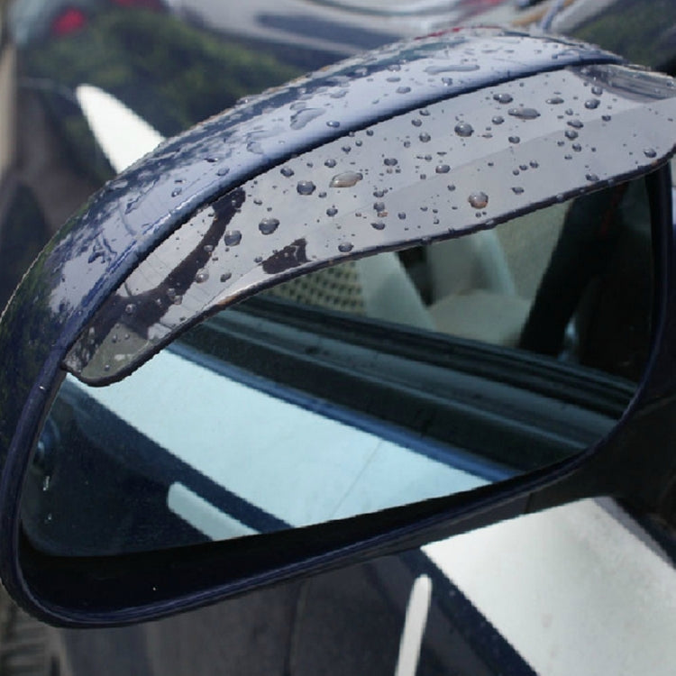 Deflettore antipioggia in gomma per specchietto auto 2 pezzi