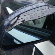 Deflettore antipioggia in gomma per specchietto auto 2 pezzi
