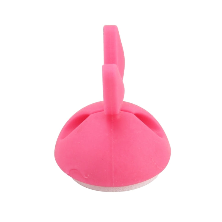 Clip adesive per cavi a forma di coniglio 6 pezzi