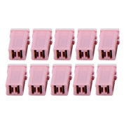 10 pz. Veicolo Auto Guscio in plastica Terminale femmina dritto Cartuccia a lama con fusibile PAL 30Amp 32V, 30Amp 32V