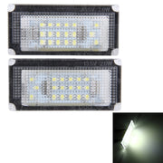 Luce targa da 2 pezzi con 18 lampade SMD-3528 per BMW Mini COOPER R50/R52/R53, For BMW Mini COOPER